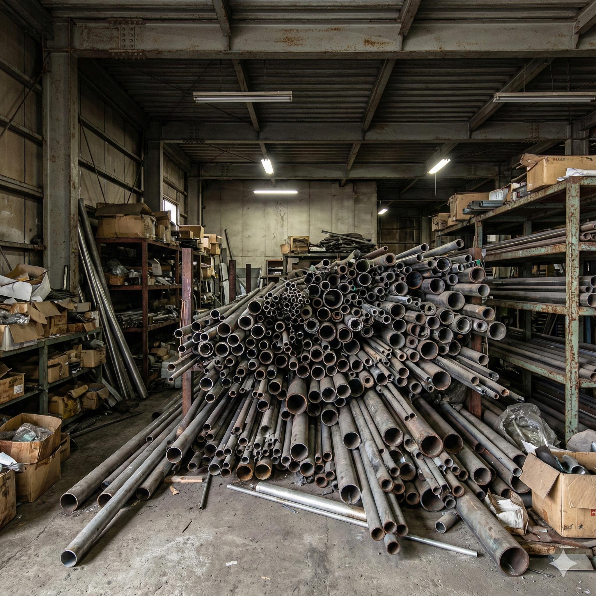 導入前: 山積みの在庫